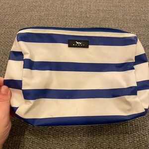 Scout Navy and White Striped Toiletry Bag